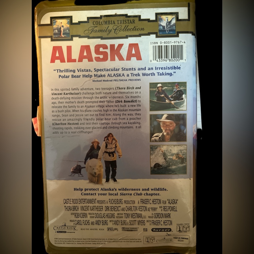 ☠️5/$20☠️ ALASKA VHS - Picture 2 of 4